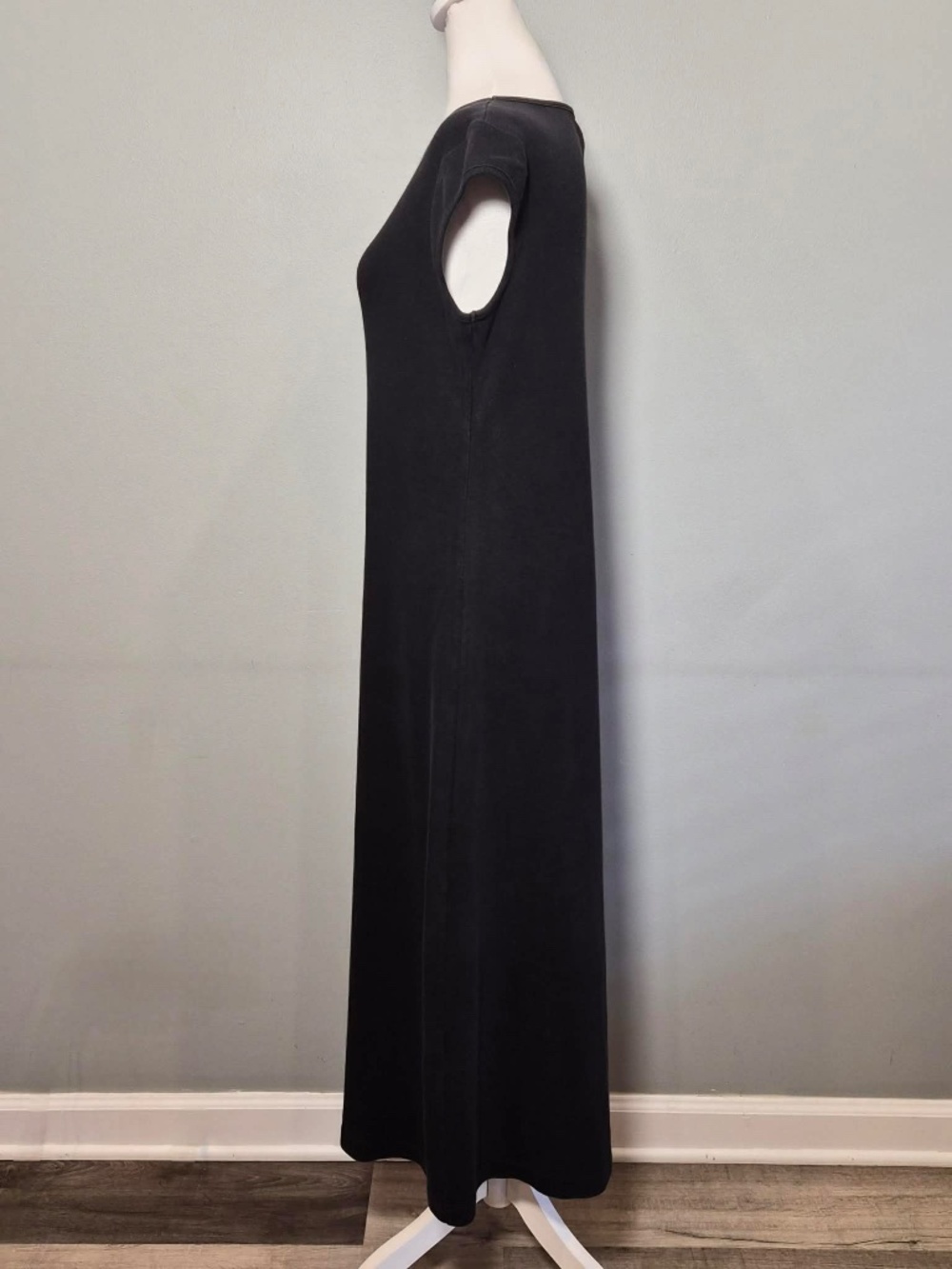 Ralph Lauren Vintage Y2K Heavyweight Buttery Soft Plush 100% Cotton Maxi Dress L - Picture 7 of 12